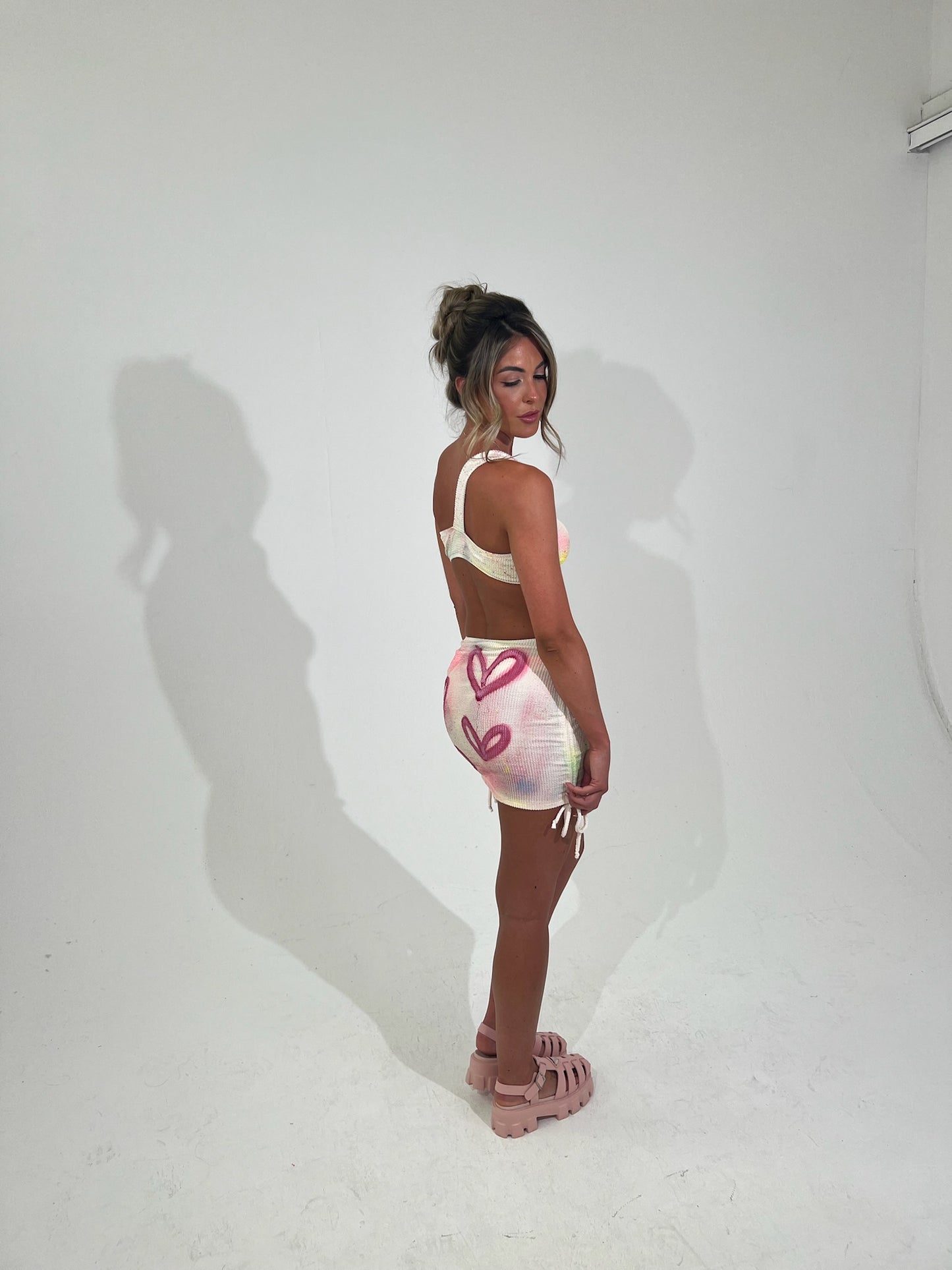 Bikini & Skirt Set - Three Piece ☮️🩷✨