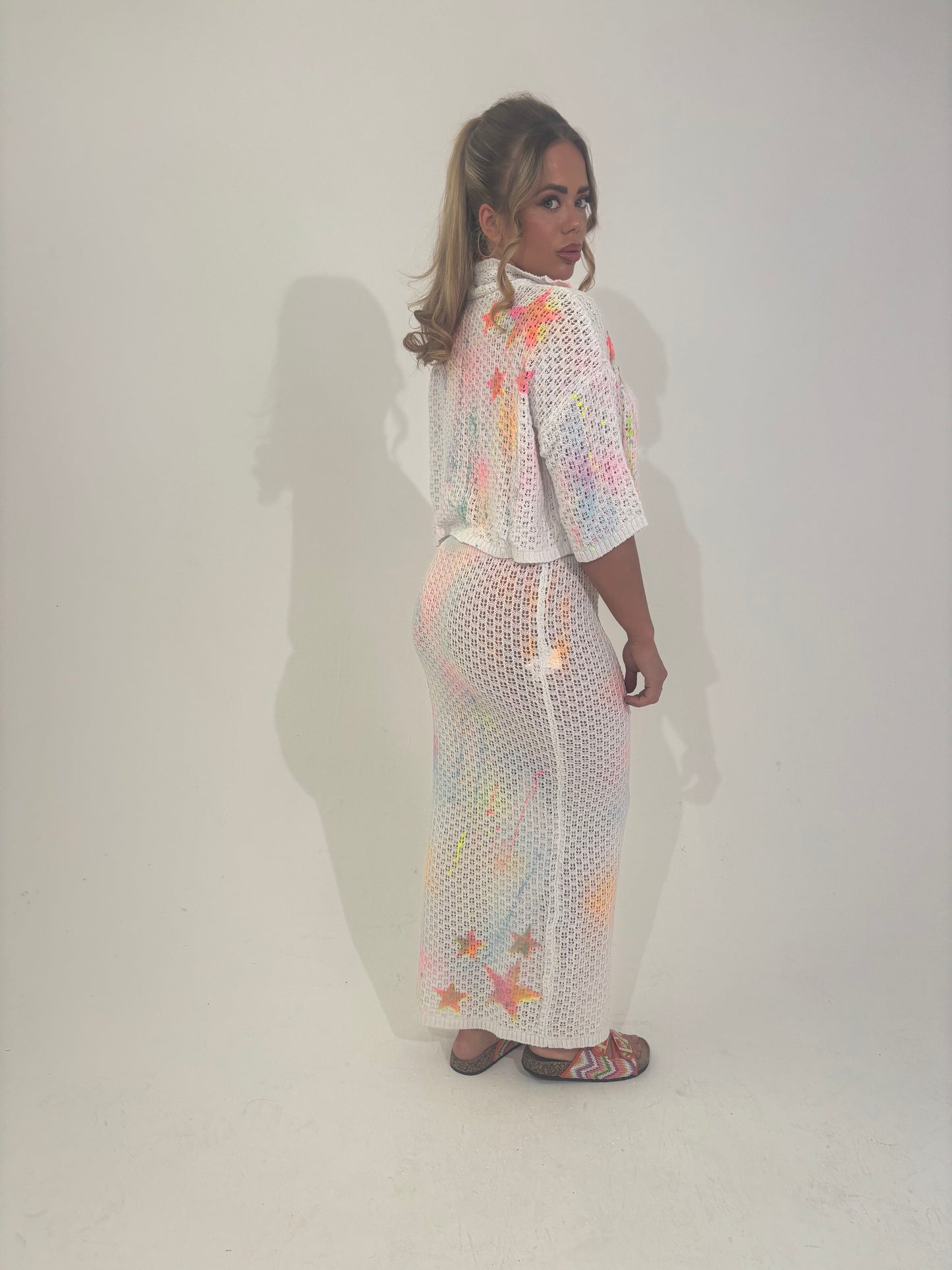 Crochet Two Piece Maxi Set☮️🌴❤️‍🔥