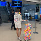 Airport Outfit 🙌🏽🪩✈️☮️🩷✨ - travel