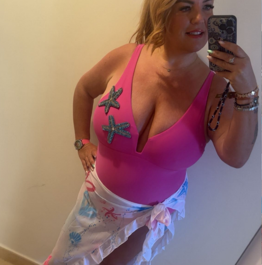 MAXI SARONG - FRILL HEM🐬🌺☮️