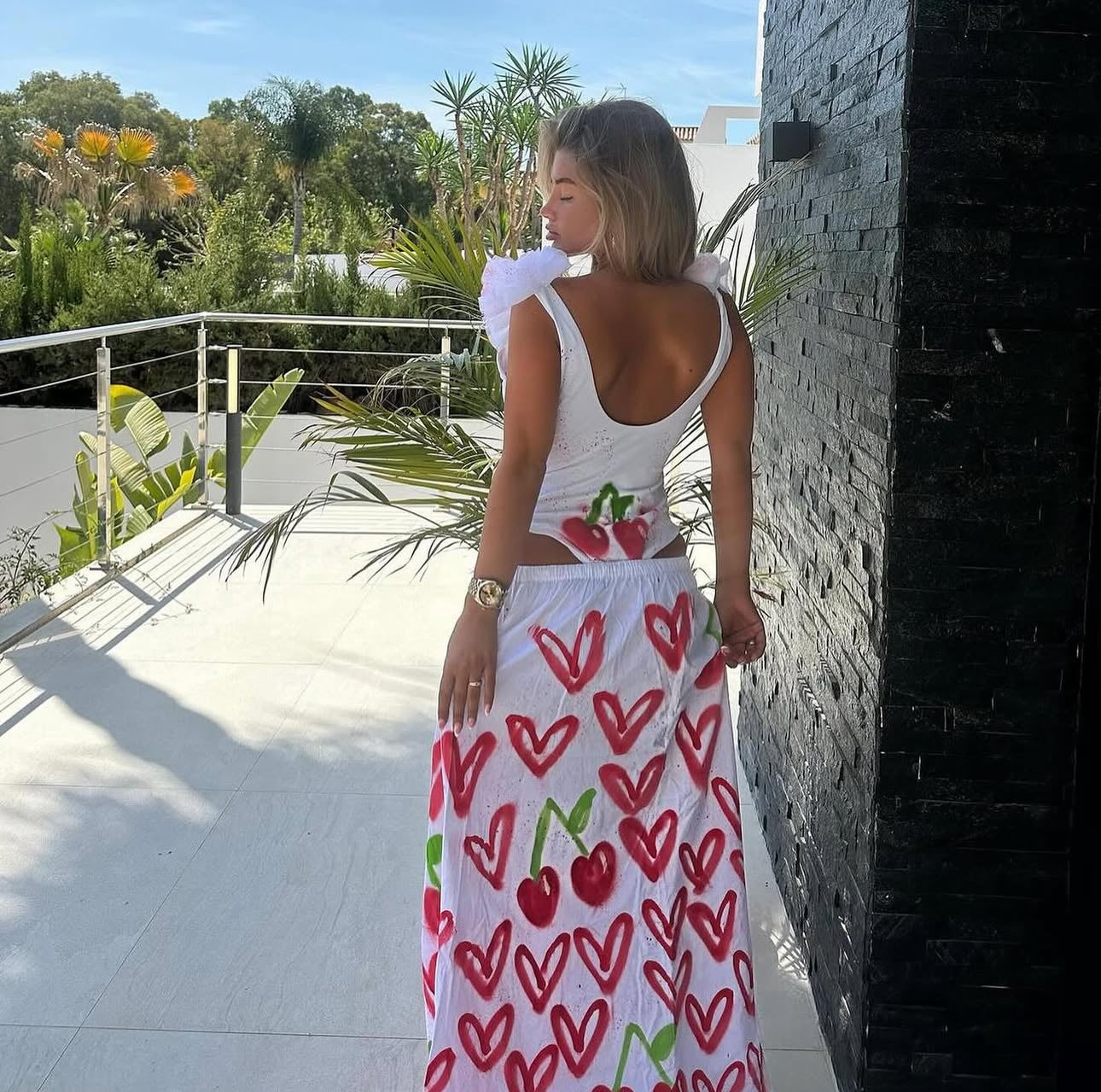 COTTON MAXI SKIRT 🏝️