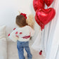MINI VALENTINE XO CARDIGAN 💌💋❤️