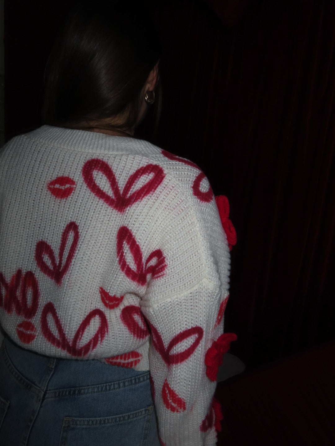 3D BOW CARDIGAN🥰💋💌