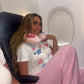 Travel Neck Pillow - baby pink