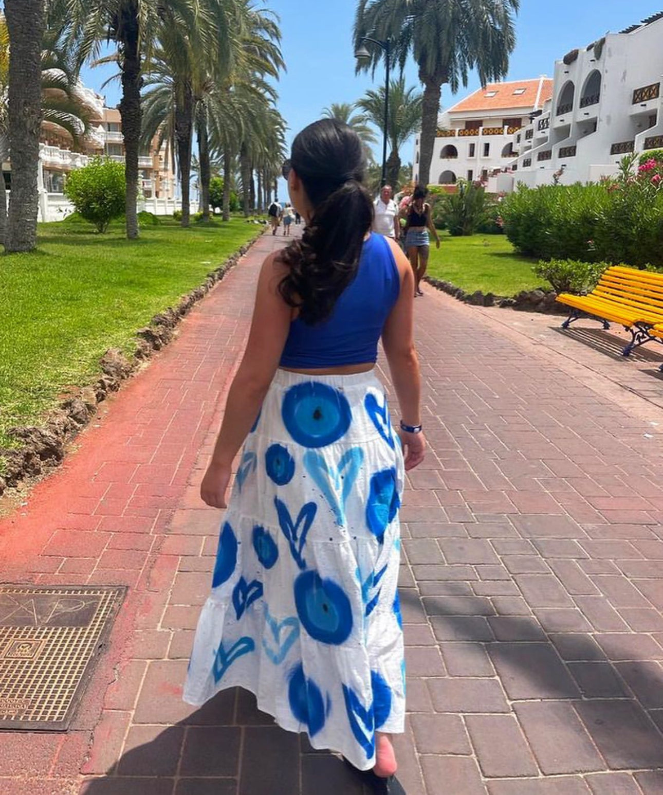 FLOWY MAXI SKIRT 🏝️