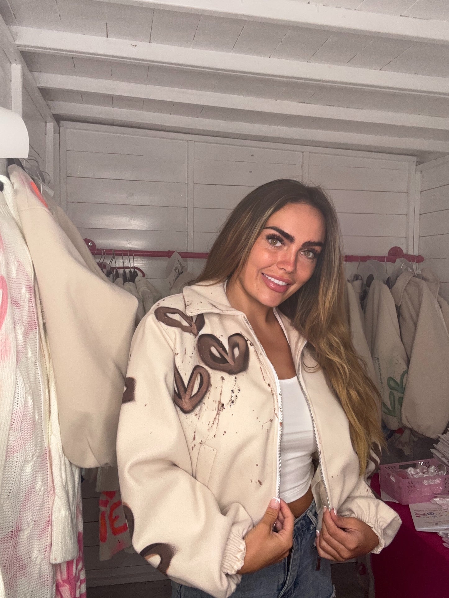Collared Bomber Jacket