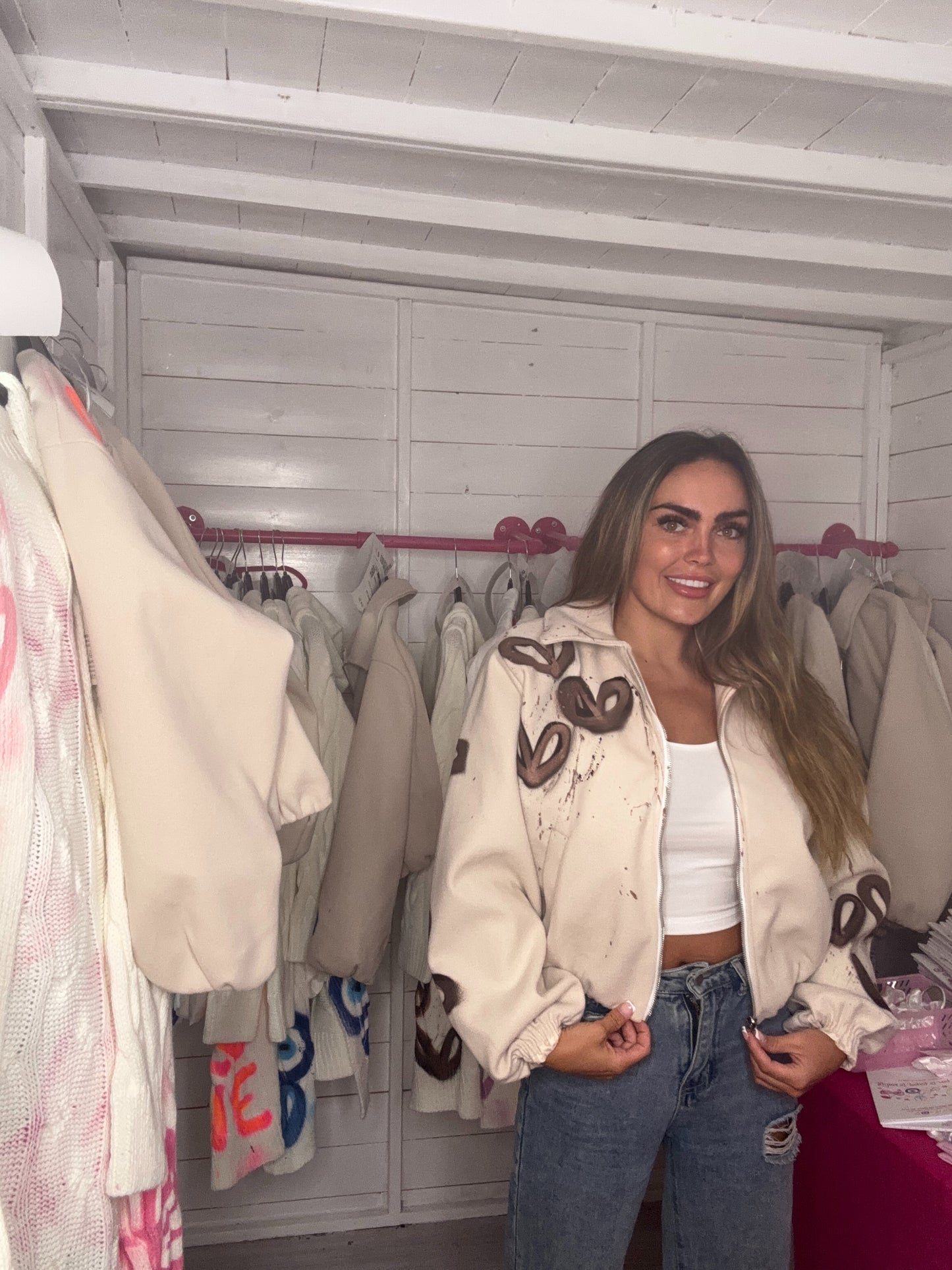 Collared Bomber Jacket