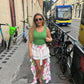 MINI MAXI RUFFLE SKIRT 😍☮️🎨
