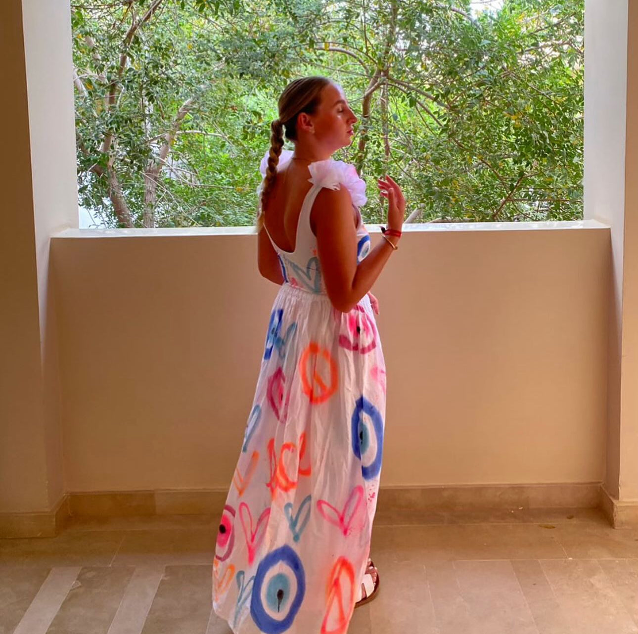 COTTON MAXI SKIRT 🏝️