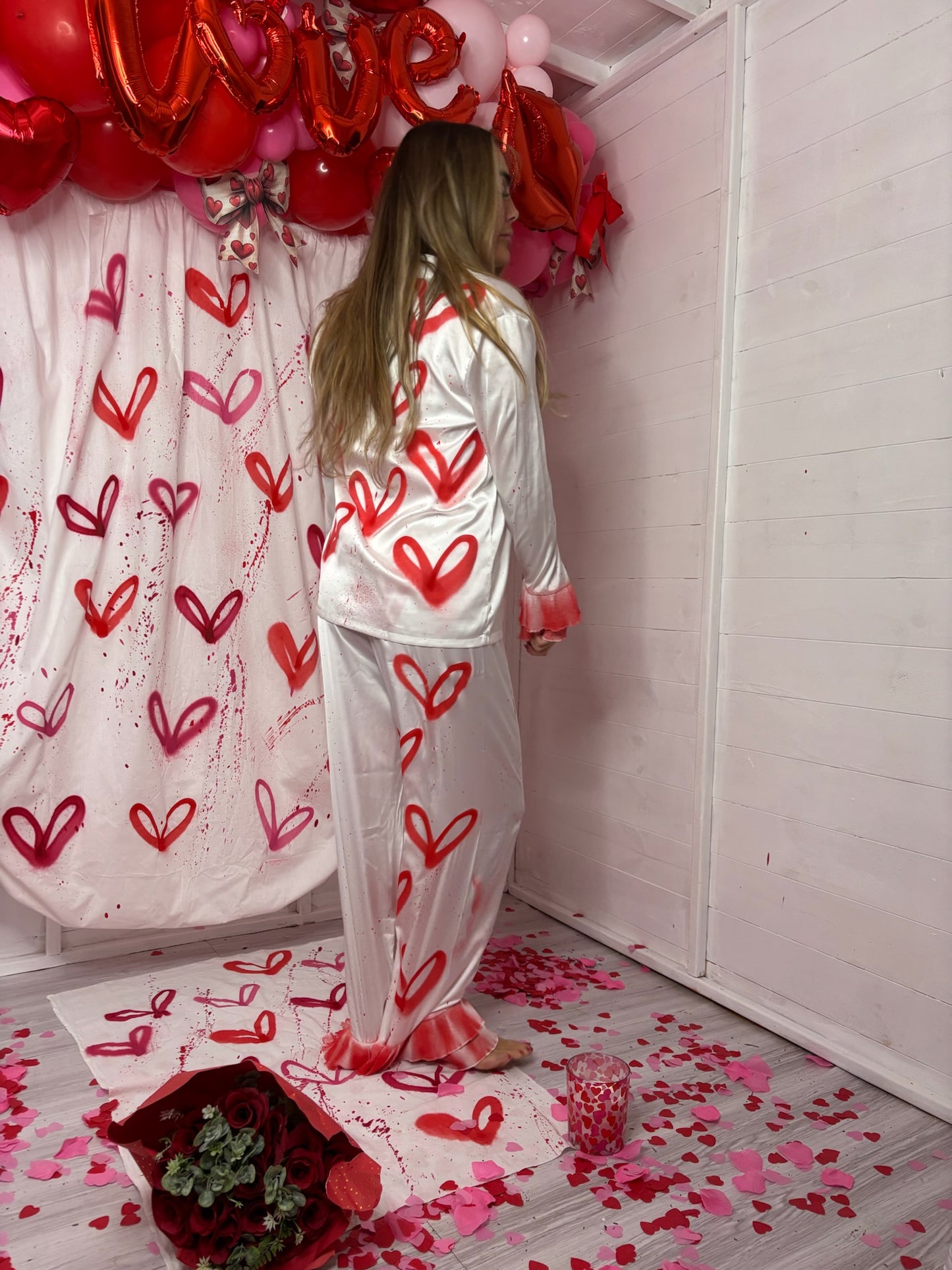 Red Frill Pjs
